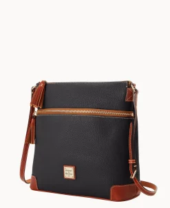 Pebble Grain Large Tassel Crossbody