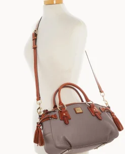 Pebble Grain Medium Mail Satchel