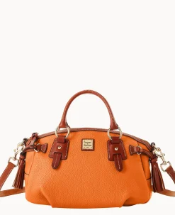 Pebble Grain Medium Mail Satchel