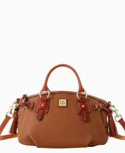 Pebble Grain Medium Mail Satchel