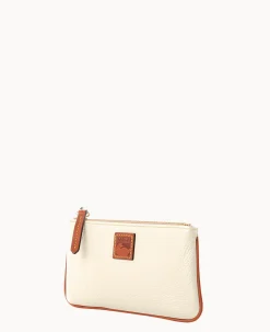 Pebble Grain Medium Wristlet