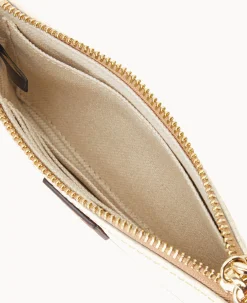 Pebble Grain Medium Wristlet