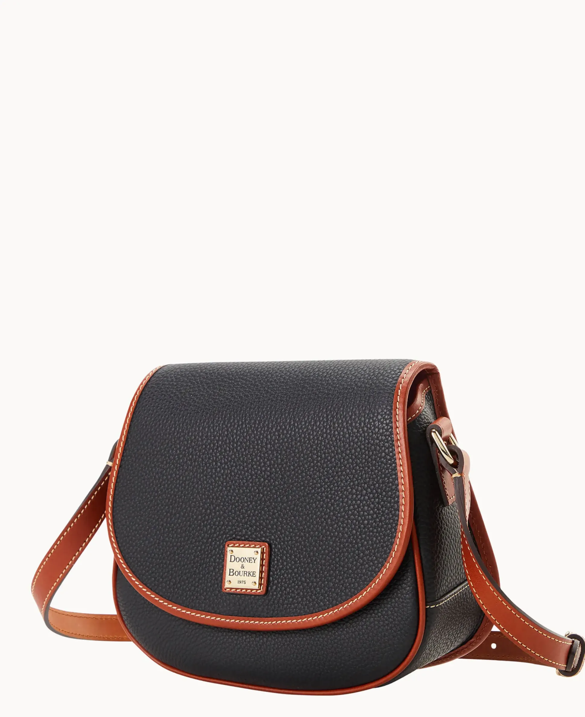 Pebble Grain Saddle Bag