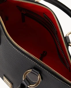 Pebble Grain Satchel