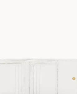 Pebble Grain Small Flap Credit Card Wallet