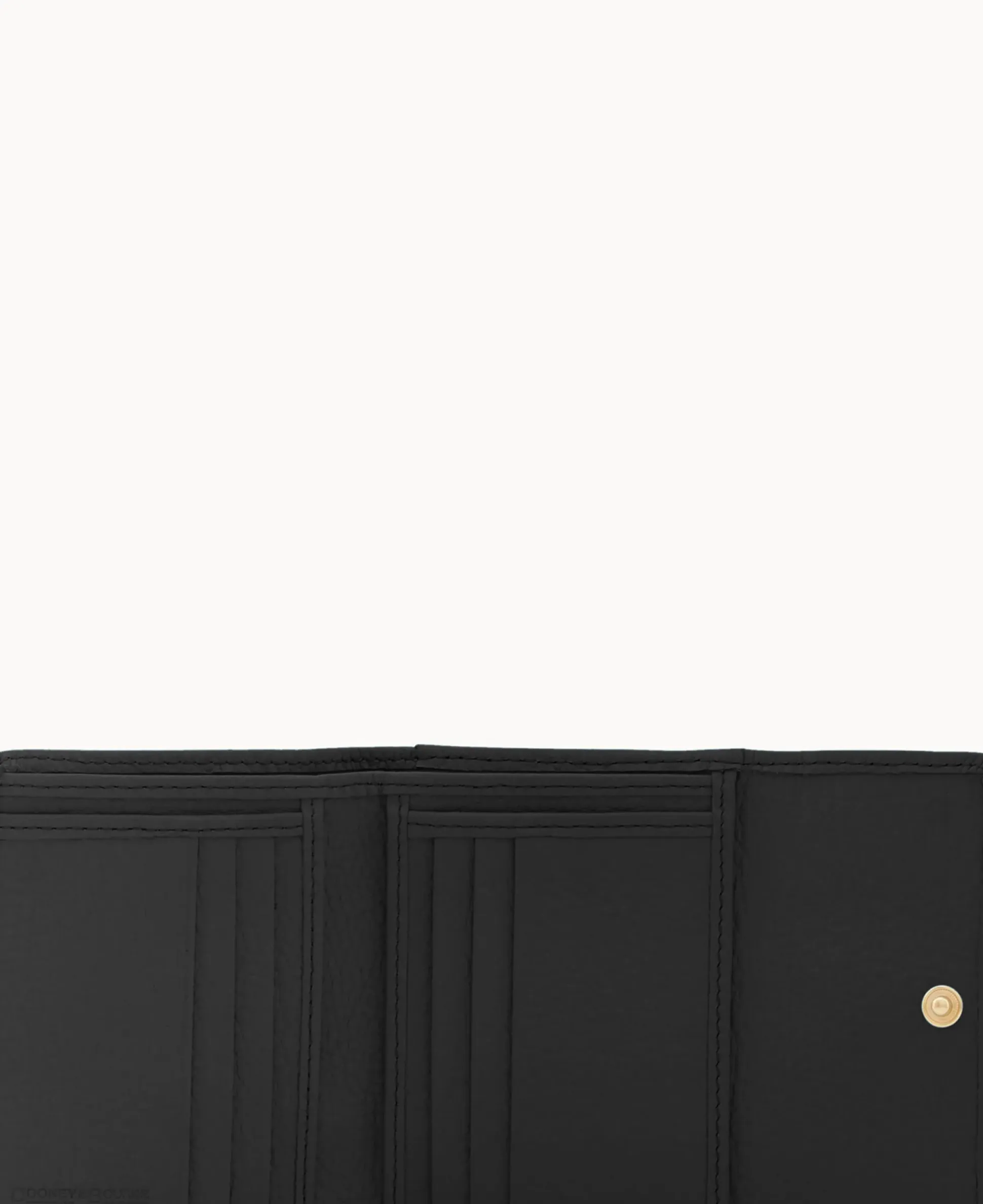 Pebble Grain Small Flap Credit Card Wallet