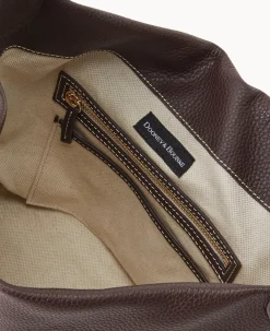 Pebble Grain Small Logo Lock Sac