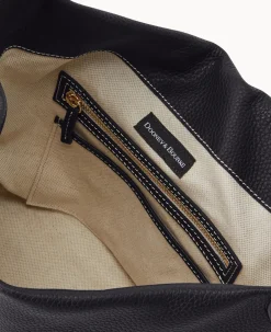 Pebble Grain Small Logo Lock Sac