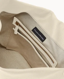 Pebble Grain Small Logo Lock Sac