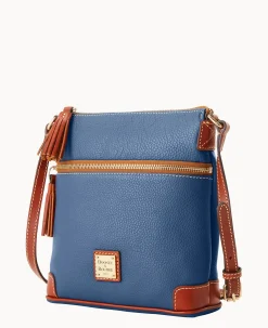 Pebble Grain Small Tassel Crossbody