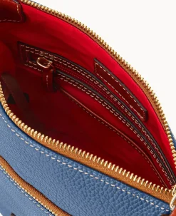 Pebble Grain Small Tassel Crossbody