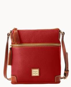 Pebble Grain Small Tassel Crossbody