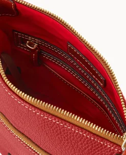 Pebble Grain Small Tassel Crossbody