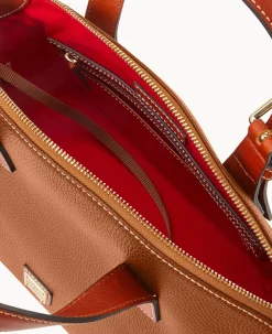 Pebble Grain Trina Satchel