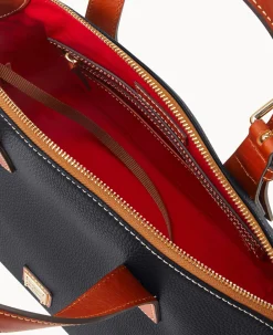 Pebble Grain Trina Satchel