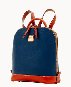 Pebble Grain Zip Pod Backpack