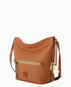 Pebble Grain Zip Sac