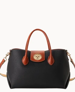 Pebble Turnlock Handle Tote 30