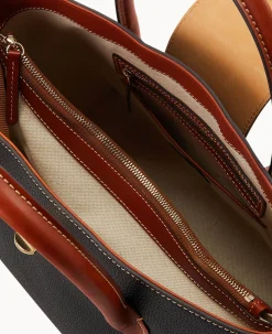 Pebble Turnlock Handle Tote 30