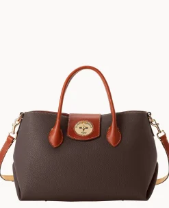 Pebble Turnlock Handle Tote 30