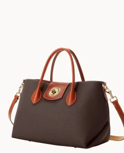 Pebble Turnlock Handle Tote 30