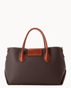 Pebble Turnlock Handle Tote 30