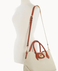 Pebble Turnlock Handle Tote 30