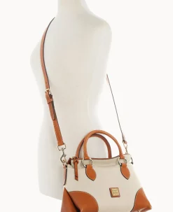 Pebble with Florentine Trim Satchel 30