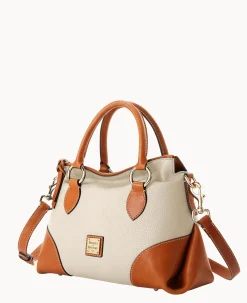 Pebble with Florentine Trim Satchel 30