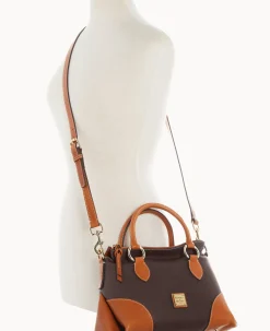 Pebble with Florentine Trim Satchel 30