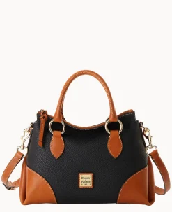 Pebble with Florentine Trim Satchel 30