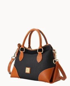 Pebble with Florentine Trim Satchel 30