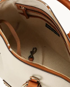 Pebble with Florentine Trim Domed Satchel