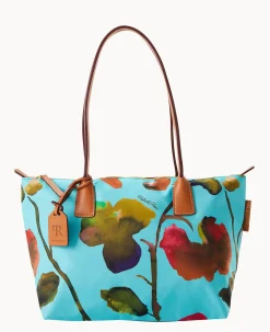 Roberta Pieri Flower Classic Sm Robertina Tote w Long Handle