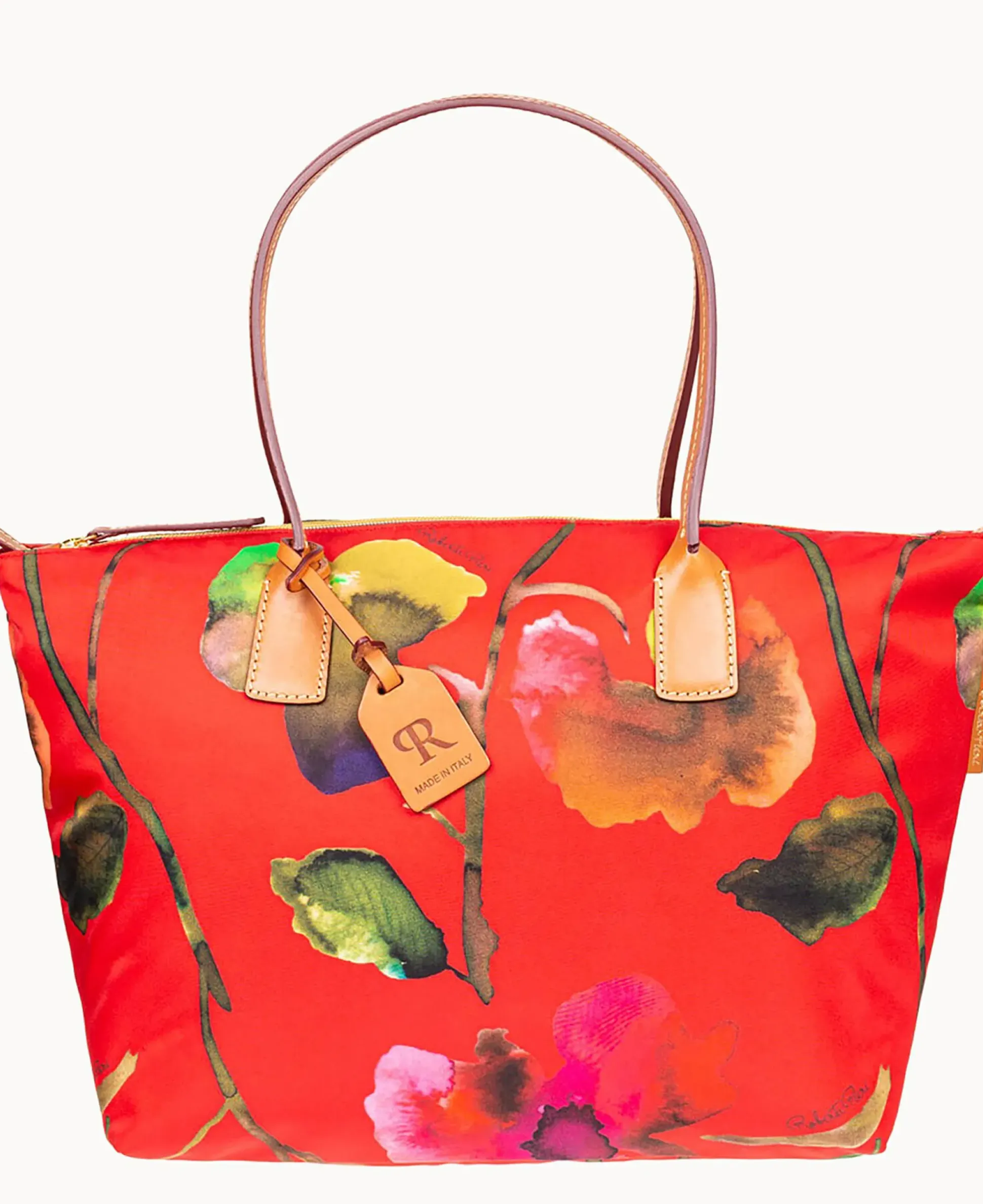 Roberta Pieri Flower Classic Large Robertina Tote