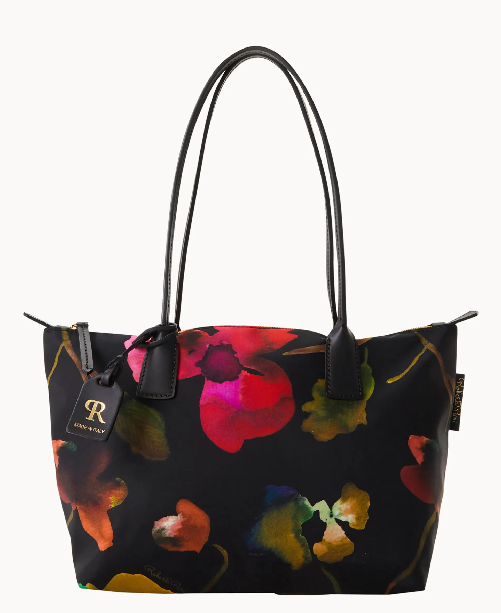 Roberta Pieri Flower Classic Sm Robertina Tote w Long Handle