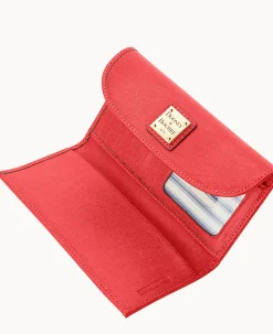 Saffiano Continental Clutch