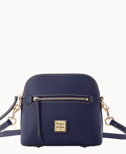 Saffiano Domed Crossbody