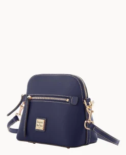 Saffiano Domed Crossbody