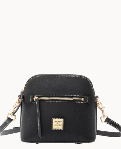 Saffiano Domed Crossbody