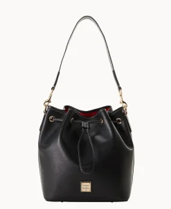 Saffiano Drawstring