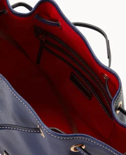 Saffiano Drawstring