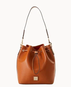 Saffiano Drawstring