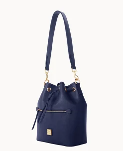 Saffiano Drawstring