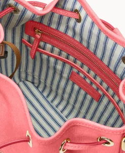 Saffiano Drawstring