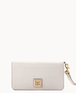 Saffiano Fey Phone Wristlet
