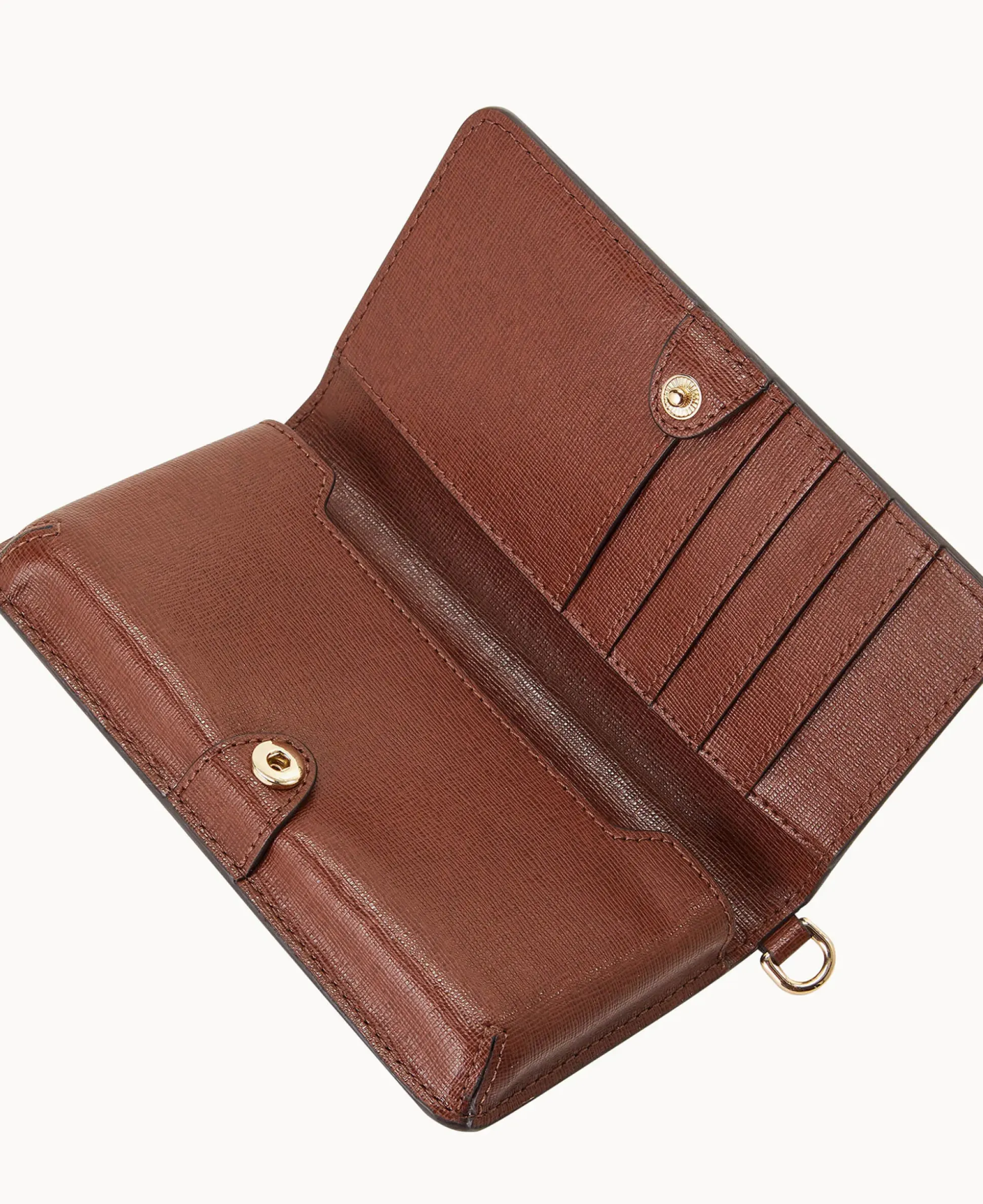 Saffiano Fey Phone Wristlet
