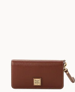 Saffiano Fey Phone Wristlet