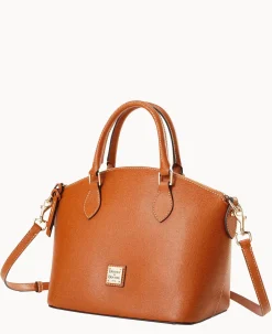 Saffiano Geena Satchel