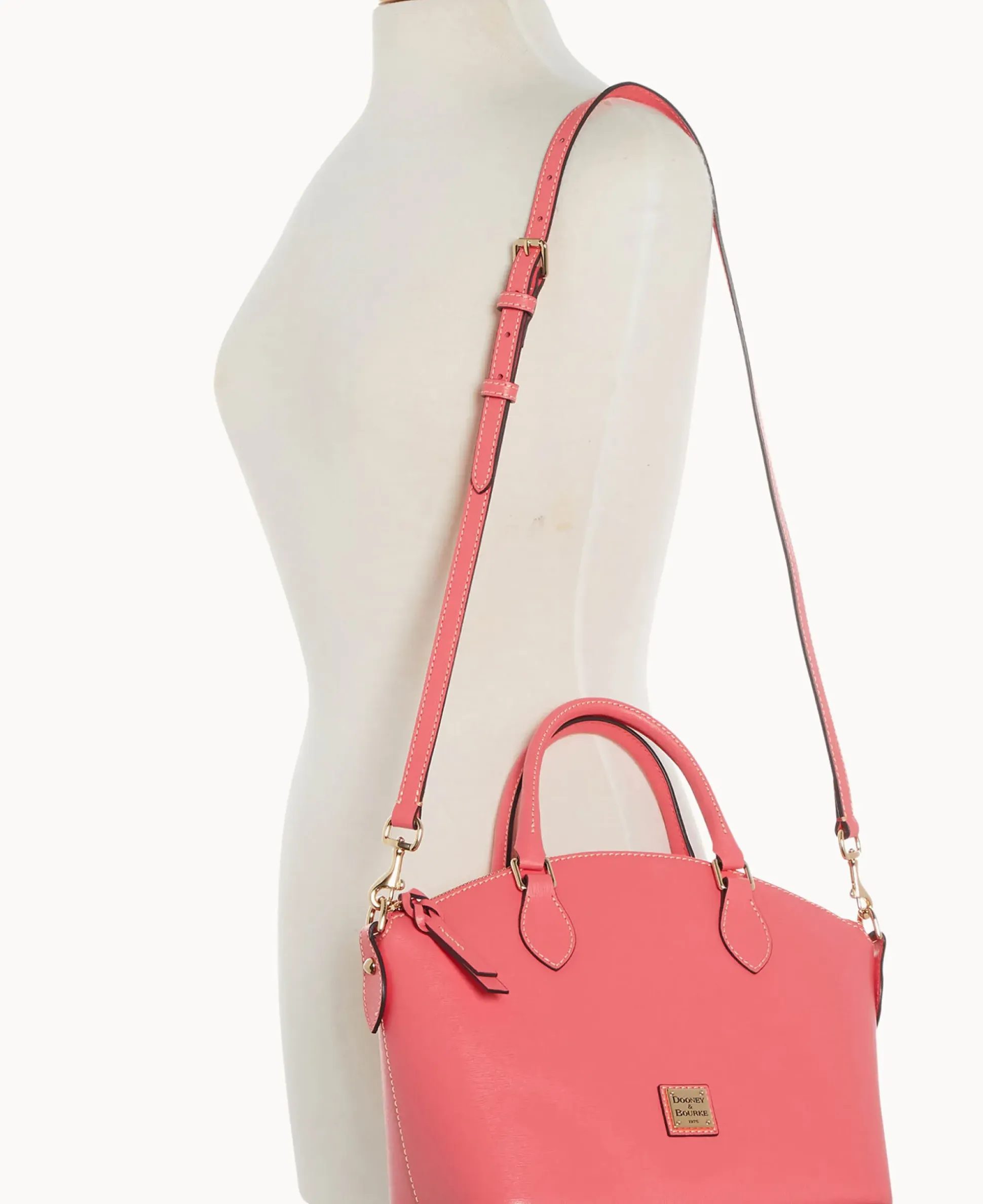 Saffiano Geena Satchel